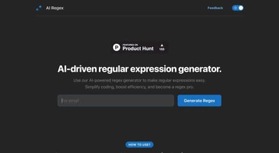 AI Regex - Generate Regex Easily with AI | Regular Expression Generator preview